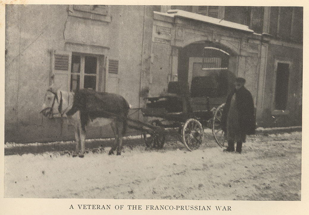 veteran of the Franco-Prussian War, Contrexeville, 1918