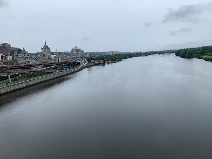 Hudson River, from Dun Memorial Bridge