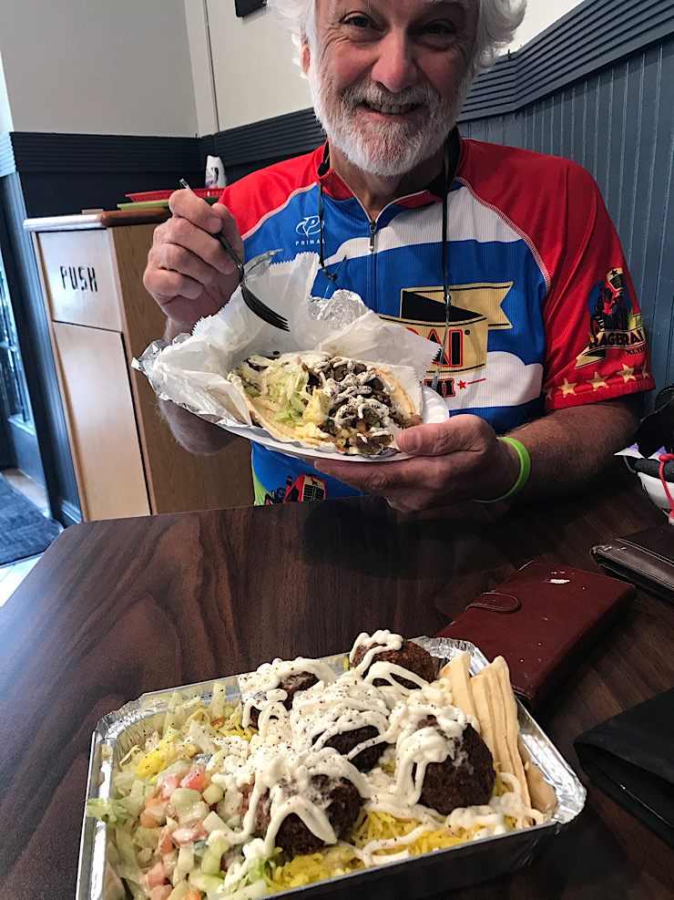 lunch at Pita Dream