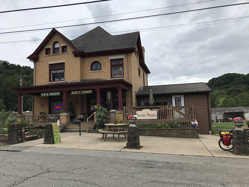 Tea room in Boston, PA