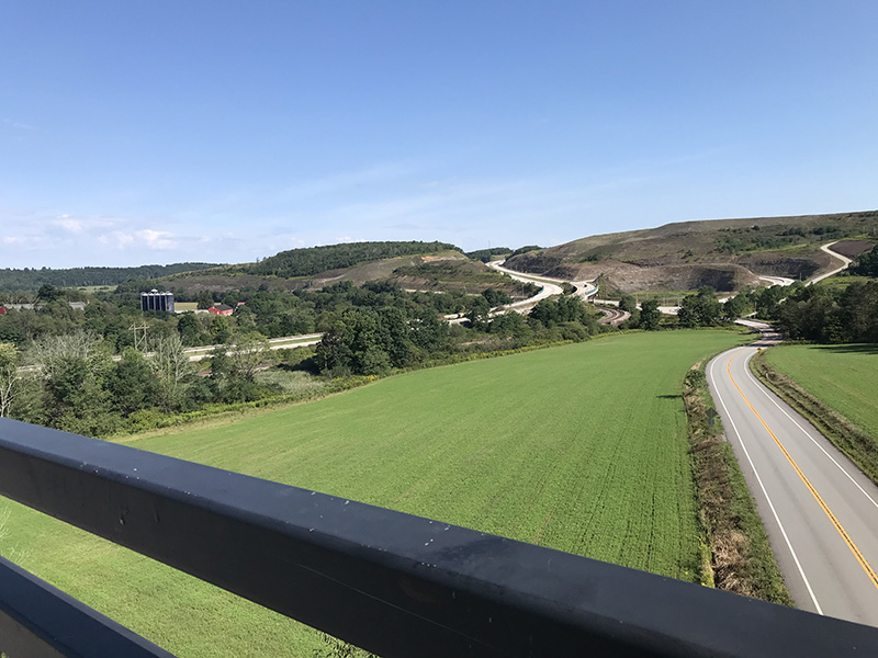 View from the Salisbury viaduct